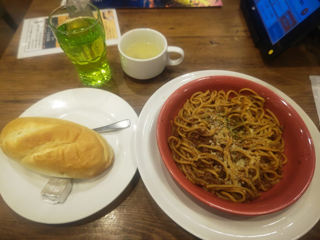 マラソン前夜の夕食