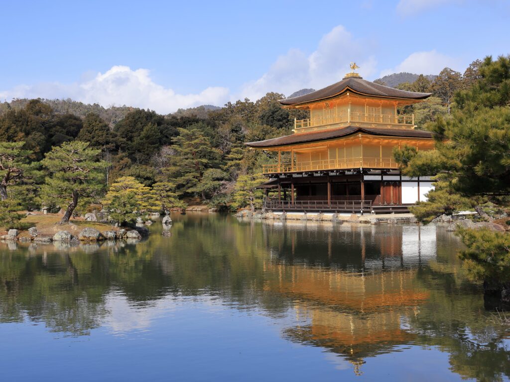 金閣寺(インスタグラム用として撮影)