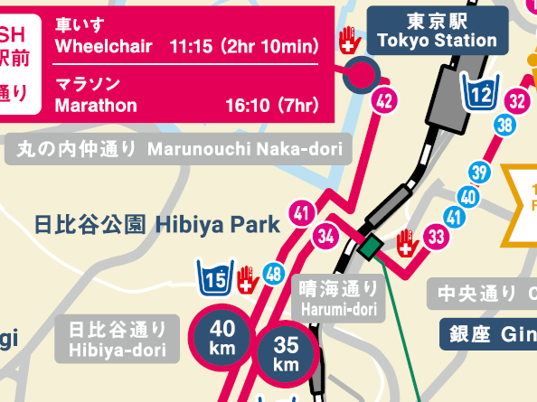コース図40-42.195km