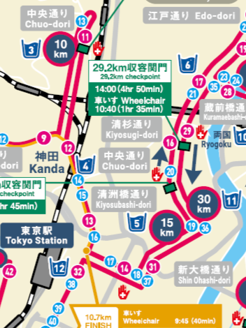コース図10-15km