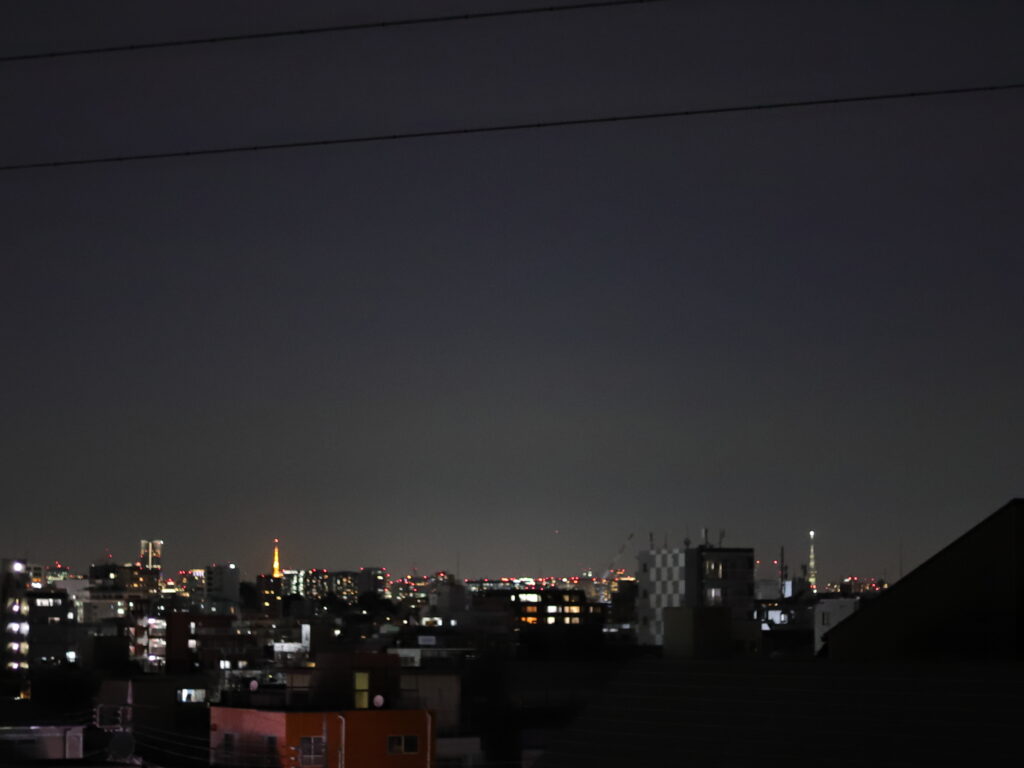 東京タワーとスカイツリー