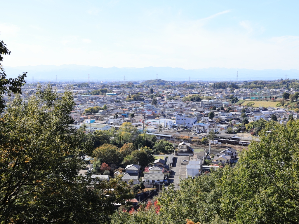 要害山展望台からの眺め